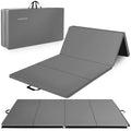 BalanceFrom Fitness GoGym 4' x 10' x 2" All Purpose Folding Gymnastics Mat, Gray