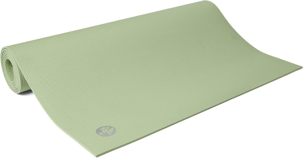Yoga Mat Hot Studio Home Pilates Non-Slip 71"x24" Celadon Green