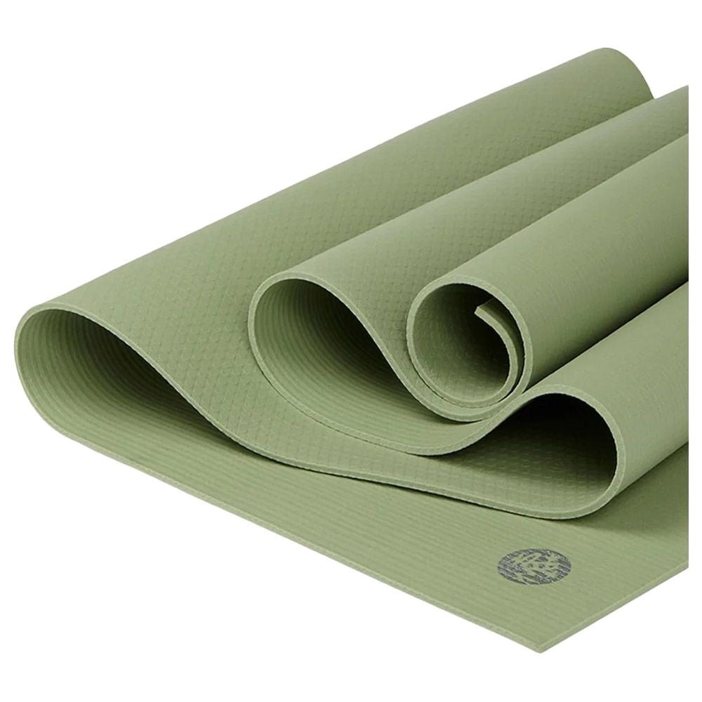 Yoga Mat Hot Studio Home Pilates Non-Slip 71"x24" Celadon Green